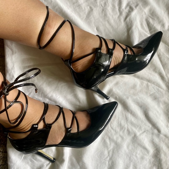 Jimmy choo London wrapped heels Sz.7-1/2